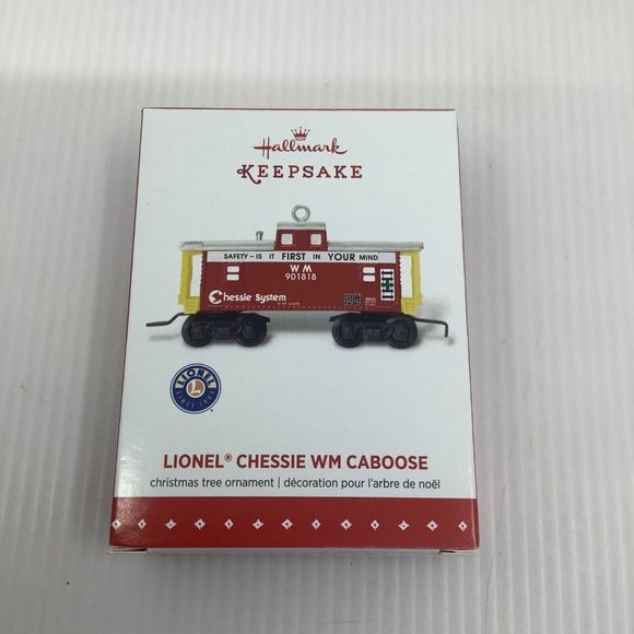 Hallmark Holiday 25 Hallmark Lionel Chessie Wm Caboose Keepsake